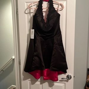 Custom made one of a kind halter dress